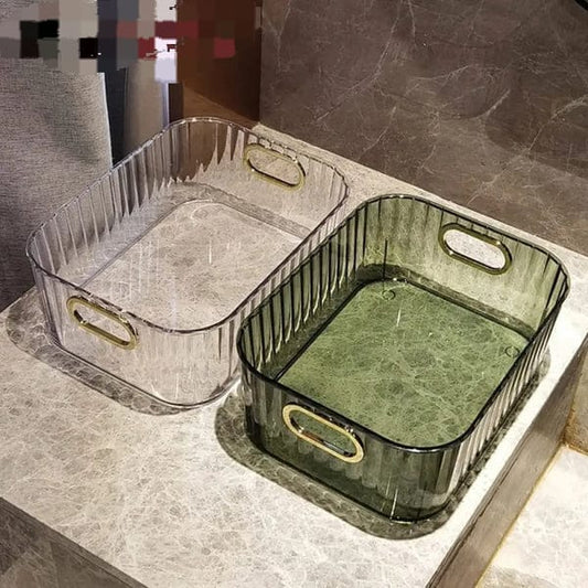 Multipurpose Storage Organizer Acrylic Tray Basket Box