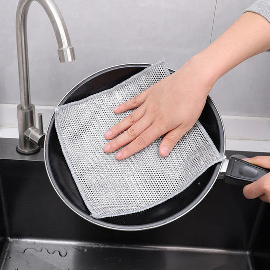 3Pcs Wire Cleaning Cloth, Home and Living
