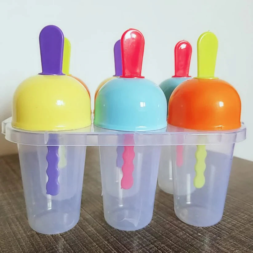 Cool Treats 6 Piece Kids Ice Pop Maker