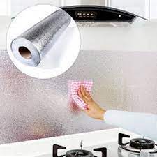 Aluminium Foil Kitchen Sticker Roll – 60x200cm