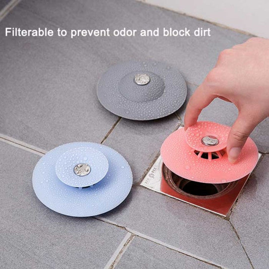 Bathroom Sink Drain Stopper Anti-Clog Plug