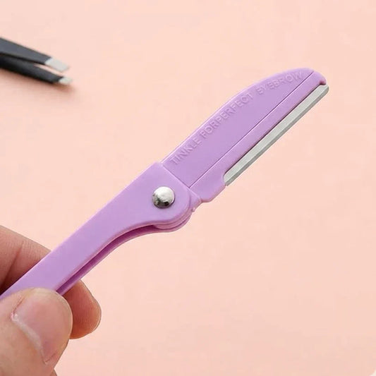 Foldable Eyebrow Shaping Razor Kit 3 Pack