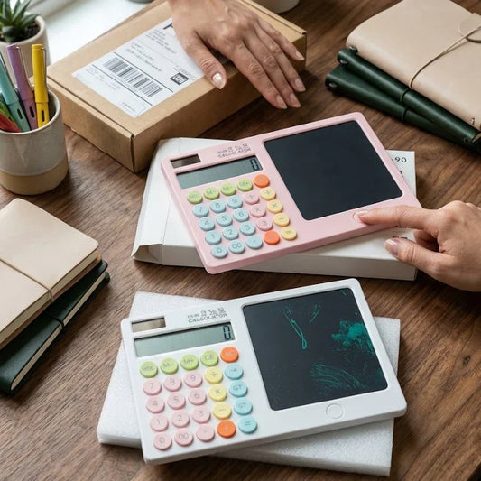 Business LCD Calculator Advanced Executive Notepad