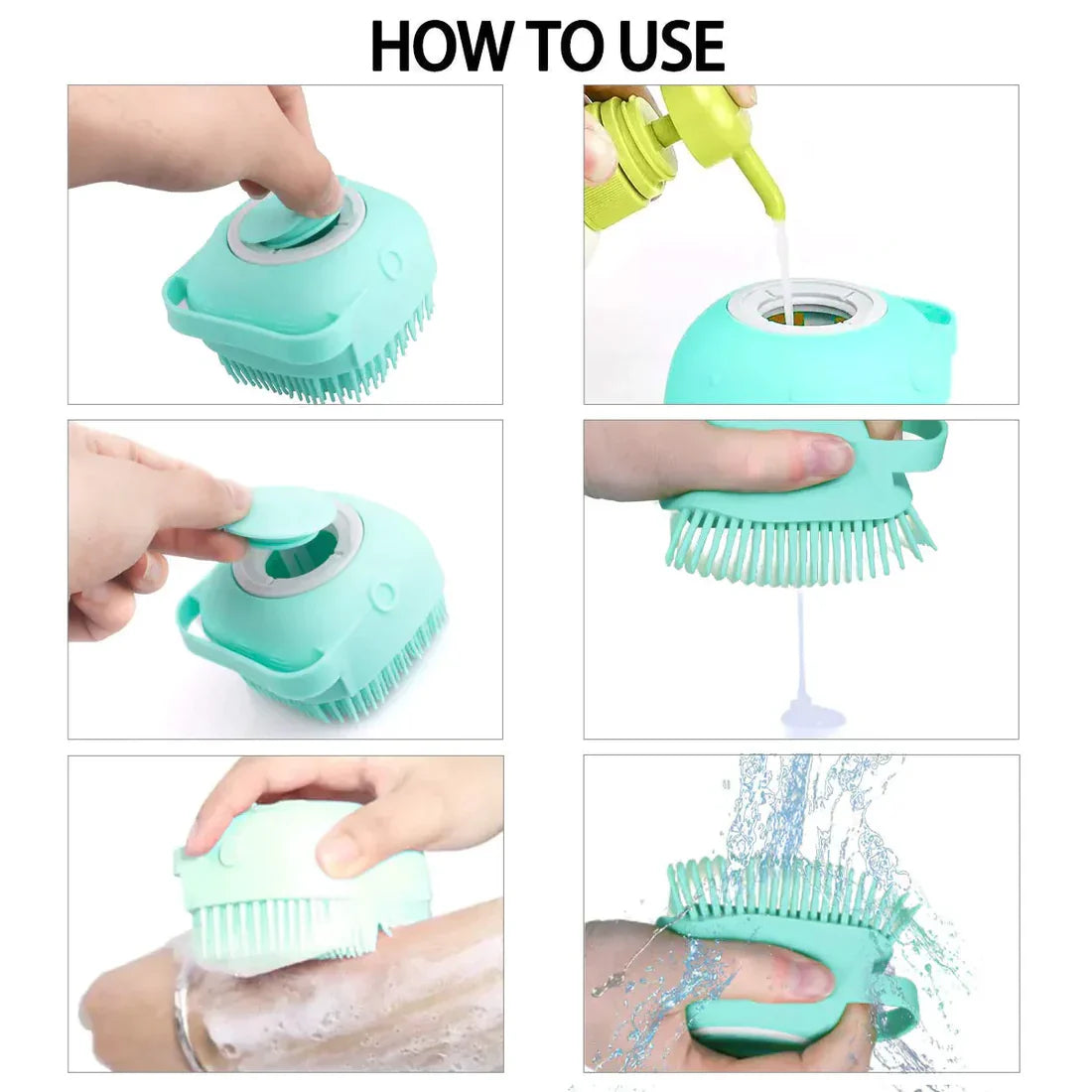 Silicone Hair Care Comb