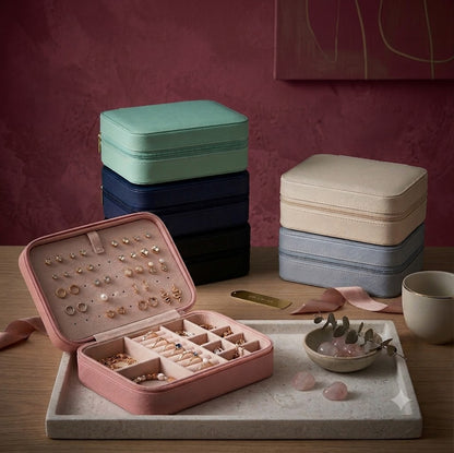 Korean Ins Style Portable Jewelry Storage Box