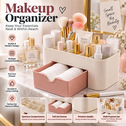 1Pcs MultiFunctional Organiser with Single Drawer