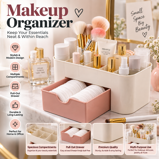 1Pcs MultiFunctional Organiser with Single Drawer