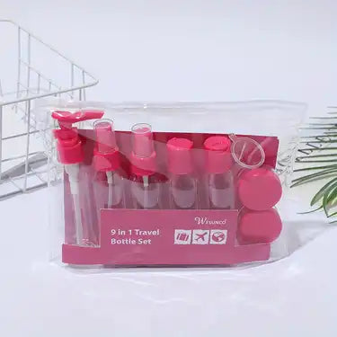 7 Piece Travel Cosmetic container Set