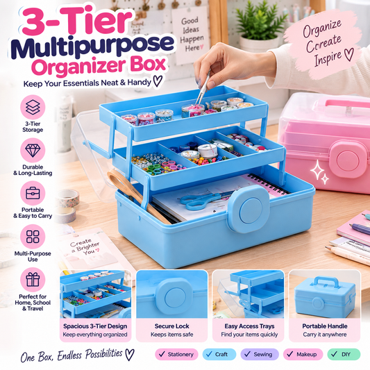 Premium Heavy Duty Multi Layer Storage Box