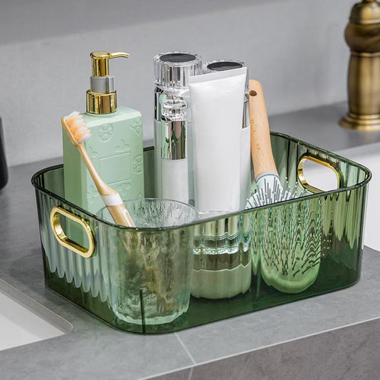 Multipurpose Storage Organizer Acrylic Tray Basket Box