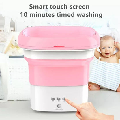 Foldable Compact Washing Machine