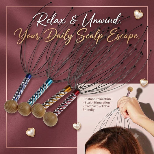 1 Pcs Octopus Scalp Massager