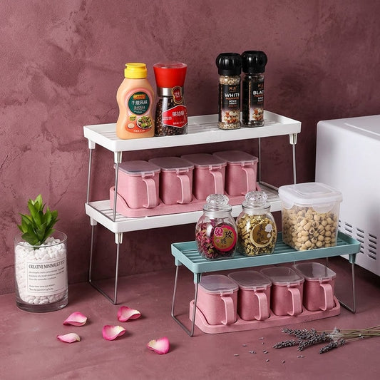 1 Pcs Stackable Organizer Rack