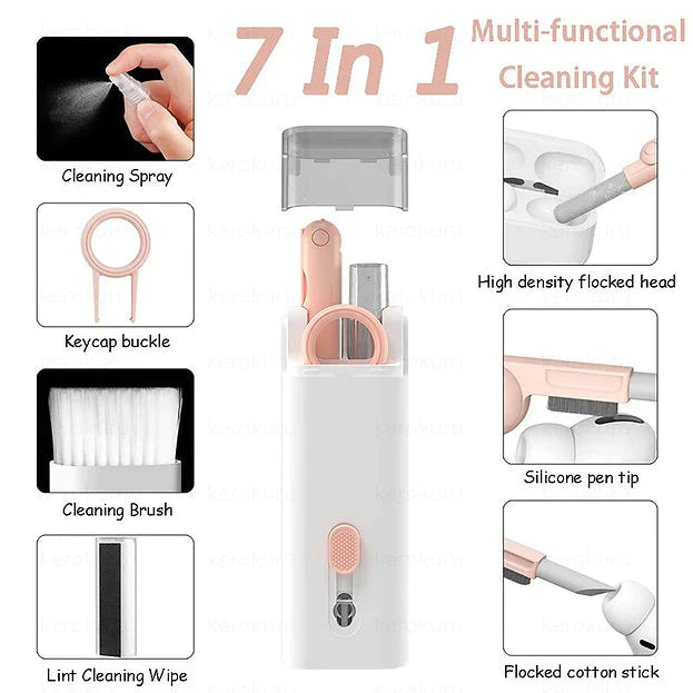 Keyboard Cleaning Kit With 7 Tools