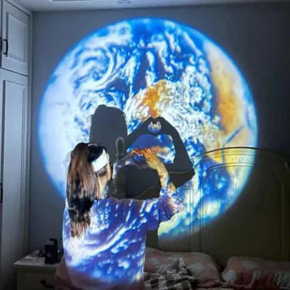 Mini Moon Light Projector Lamp