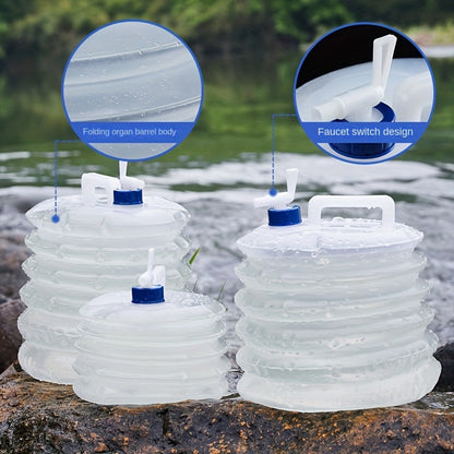  5 Liter Collapsible Water Gallon, Home and Living 