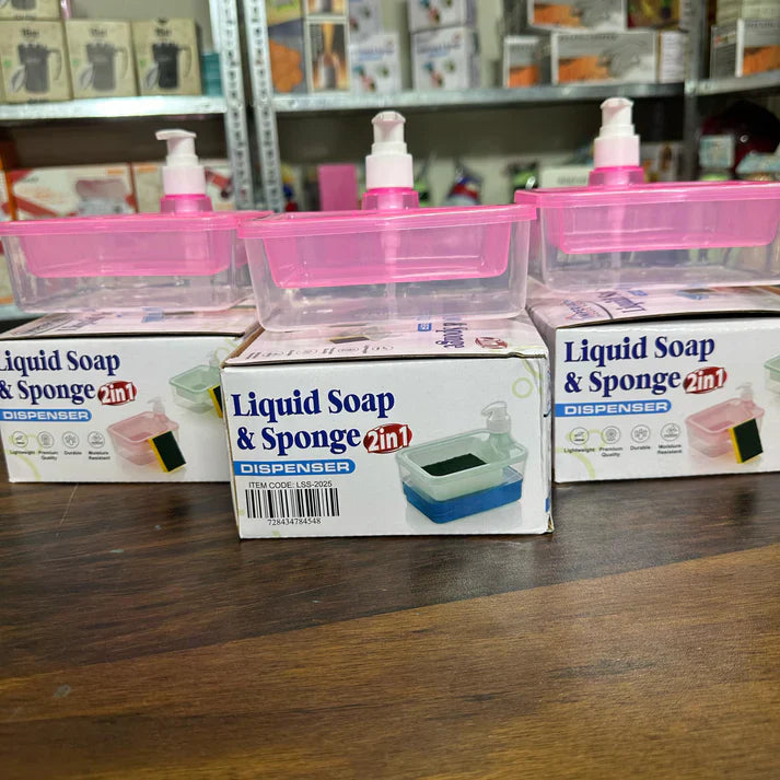 Square Splash Soap Dispenser