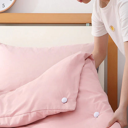 4 Piece Mushroom Duvet & Bed Cover Clips Set
