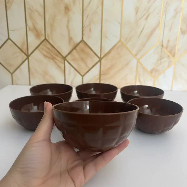 6 Piece Serving Bowls For Fruits, Desserts & Snacks
