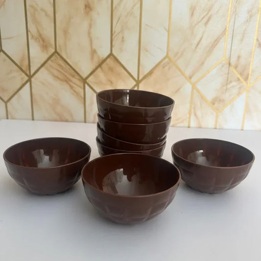 6 Piece Serving Bowls For Fruits, Desserts & Snacks