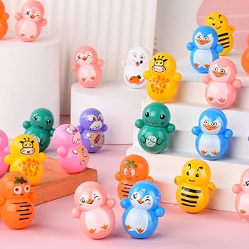 3Pcs Mini Tumbler Toys For Kids