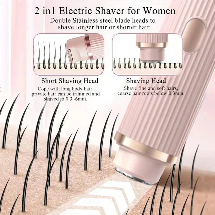 Multi Function 2 In 1 Rechargeable Double Head Trimmer