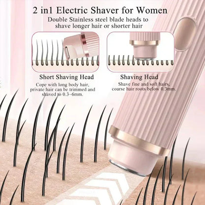 Multi Function 2 In 1 Rechargeable Double Head Trimmer