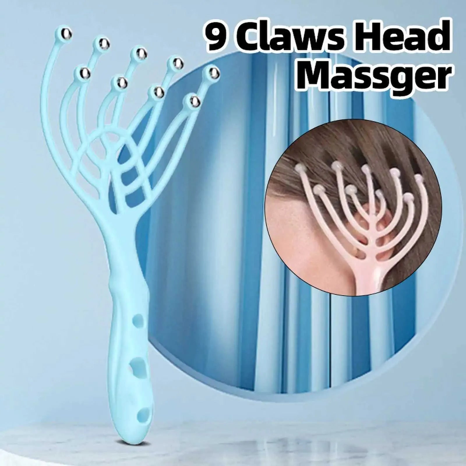 9 Claw Scalp Tingler For Mind & Body Relaxation