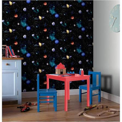 Arthouse Kids Cosmos Space Planets Marble Sheet (60x200cm)