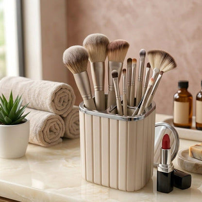 Multi Purpose Plastic Toothpaste & Cosmetic Brush Holder