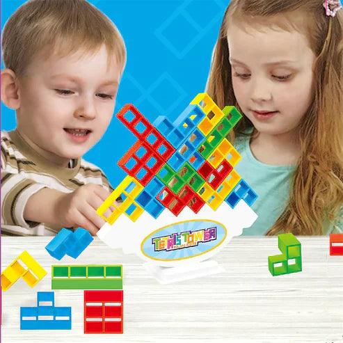 16-Block Stacker Game