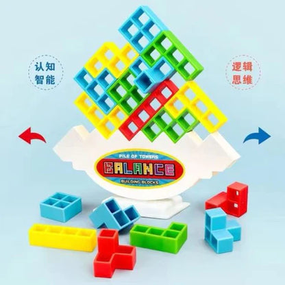 16-Block Stacker Game