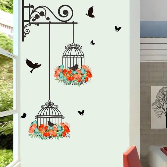  Bird Cage Sticker