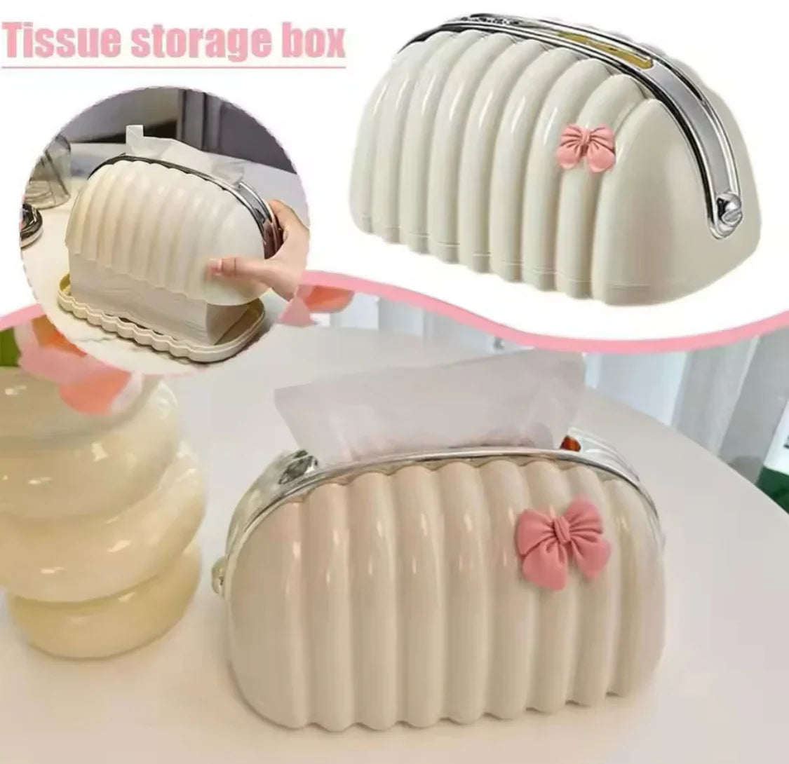  Bow Tissue Box, Home and Living 