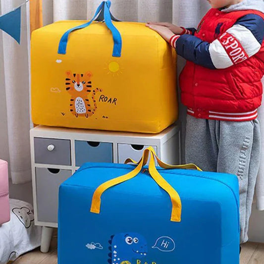 Cartoon Printed Storage Bag, Wardrobe and Organizer 