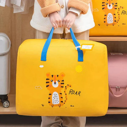 Cartoon Printed Storage Bag, Wardrobe and Organizer 