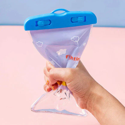 Waterproof Mobile Pouch With Cartoon Print