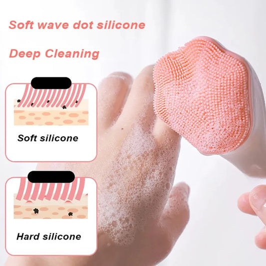 Cat Paw Silicone Face Scrubber Cleaning 2