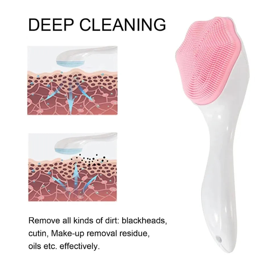 Cat Paw Silicone Face Scrubber Cleaning 
