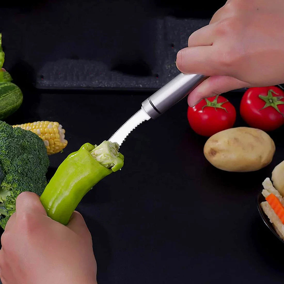 Chili Seed Puller Tool