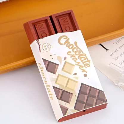 Cute Chocolate Eraser for Kids – Medium Size Scented Writing Eraser
