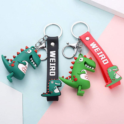 Cute Mini Dinosaur KeyChain Kids Bag Accessory