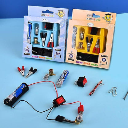DIY Electricity Science Kit for Kids – Circuit Building Educational Learning Toy