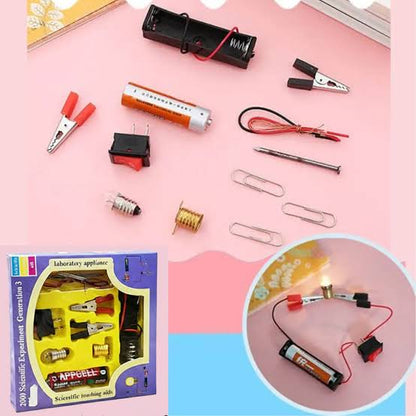 DIY Electricity Science Kit for Kids – Circuit Building Educational Learning Toy