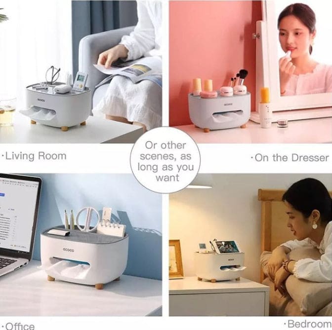 Ecoco Desktop Tissue Box , Home and Living 