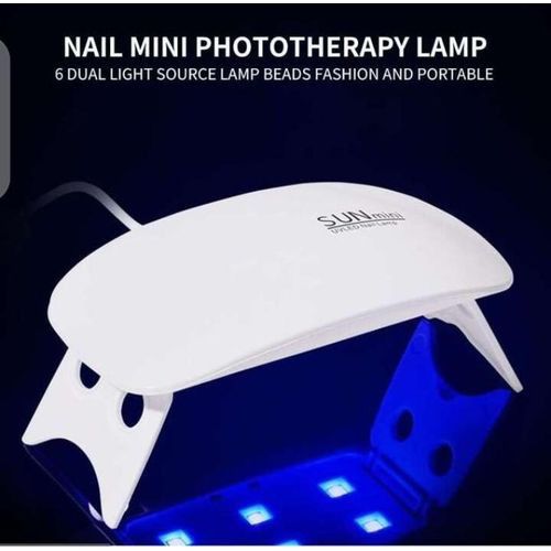 Fast Dry Rechargeable Mini UV LED Gel Nail Lamp