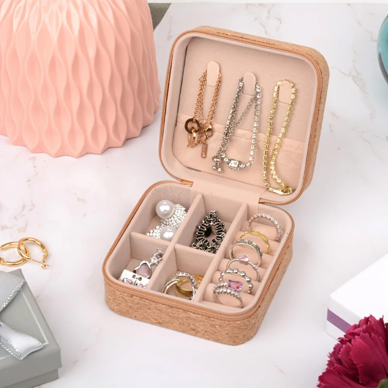 Travel Jewelry Storage Case – Floral Print