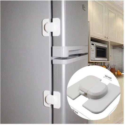 Reinforced Premium Fridge Safety Door Lock Clip