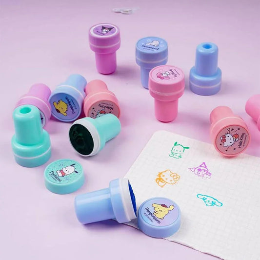 Fun Smiley Face Stampers – 4 Pcs Kids Art Set