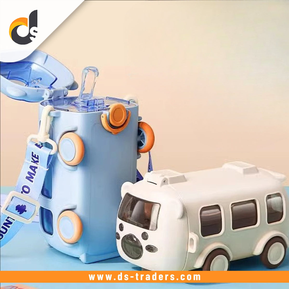 Baby Bear Bus Water Bottle – Pinzo